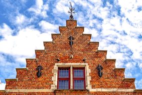 Building, Facade, Brick, Architecture