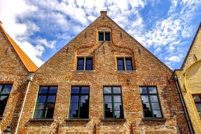 Building, Facade, Brick, Architecture