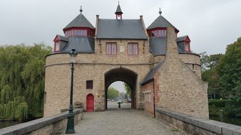 Bruges, Belgium, Canal, Brugge, Medieval