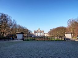 Brussels Belgium Arcades Du Cinquantenaire