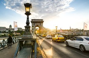 Chain Bridge, Budapest, Travel, Bridge