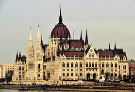 City Budapest Hungary Parliament Budapest