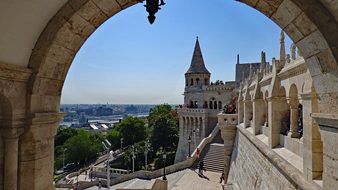 Budapest, Hungary, Bastion, Fisherman'S