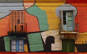 Caminito Buenos Aires Argentina Building F