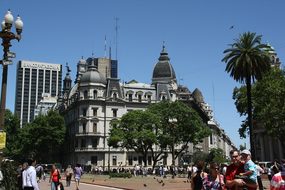 Argentina Buenos Aires Square Architecture