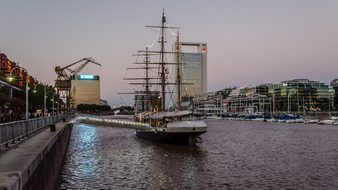 Puerto Madero Buenos Aires Argentina Boat