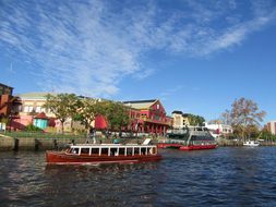 Argentina, Tiger, River, Delta, Boat