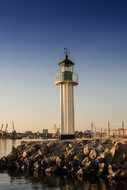 Lighthouse, Port Burgas, Beacon, Burgas