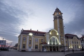 Train Train Station Travel Burgas Bulgaria
