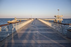 Pier, Sea, Port, Summer, Ocean, Vacation