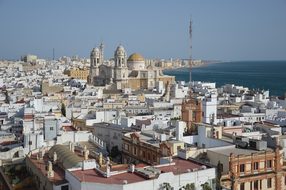 Cadiz City Sky Travel South Old Town Summe