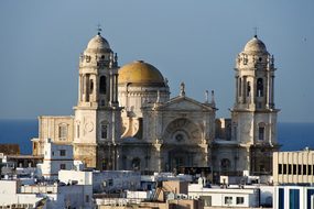 Cadiz, Cathedral, Spain, Dome, Religion