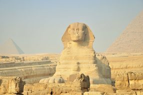 Egypt Desert Egyptian Temple Giza Pyramids
