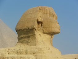Sphinx Egypt Hieroglyphs Temple Pierre His
