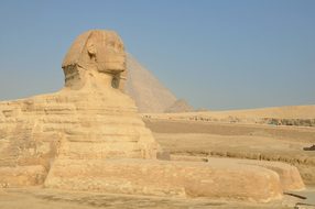 Egypt Desert Egyptian Temple Giza Pyramids