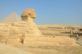 Egypt Desert Egyptian Temple Giza Pyramids