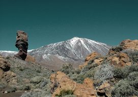 Tenerife Teide Landscape Nature Canary Isl
