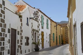 Aguimes, Gran Canaria, Alley, Away