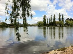 Canberra Lake Burley Griffin Australia Wat