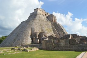 Pyramid Mexico Maya Architecture Uxmal Azt
