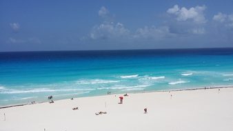 Beach Cancun Mexico Ocean Vacation Travel