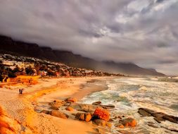 Cape Town, South Africa, City, Beach
