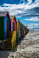Muizenberg, South Africa, Colorful