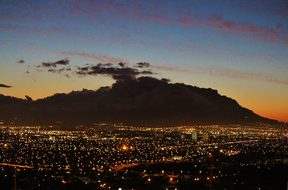 Table Mountain, Sunset