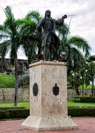Colombia, Statue, Cartagena, Caribbean