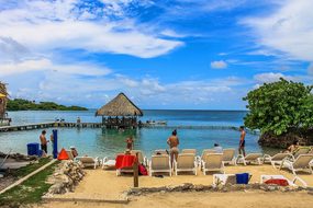 Lagune Beach Colombia Sun Island Cartagena