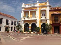 Cartagena Colombia Historic Centre Landsca