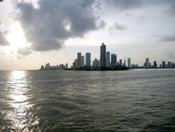 Cartagena, Bay, Sea, Water, Calm, Sunset