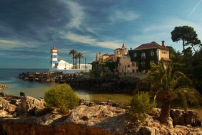 Cascais, Portugal, Beach, Coast, Water