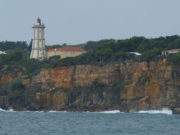 Cascais, Portugal, Rock, Sea, Coast