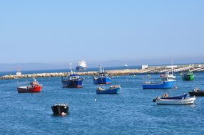 Portugal, Cascais, Atlantic, Ocean, Boat