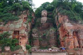 China Chengdu Leshan Giant Buddha Chengdu