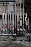 Pipes, Lost Places, Cologne, Building