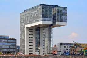 Cologne, Kranhaus, Rhine