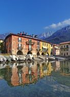 Mandello Lake Como Shore Granda Italy Lomb