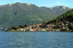 Lake, Como, Italy, Water, Landscape