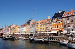 Porto, Nyhaven, Denmark, Houses, Boats