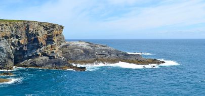 Cliff Steilkueste Cliffs Rock Sea Steep Sl