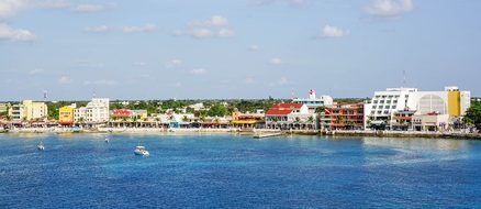 Cozumel Mexico Coastline Caribbean Tropica