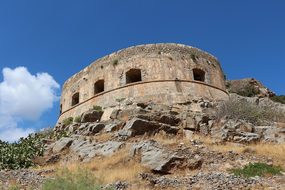 Crete Greece Island Spinalonga Leprosy Isl