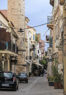 Crete, Greece, Street, Mediterranean