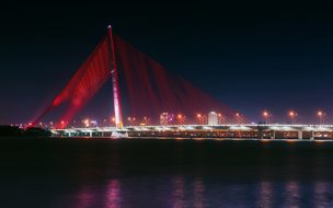 Da Nang, Vietnam, City, Urban, Bridge