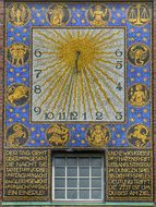 Darmstadt Hesse Germany Sundial Mathildenh
