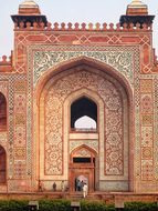 India Delhi Tomb Akbar Khan Architecture D