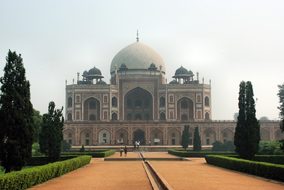 India Delhi Tomb Palace Architecture Dome