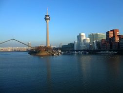 Düsseldorf, Germany, Rhine